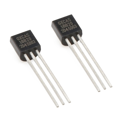 3 pin czujnik temperatury DS18B20 programowalna rozdzielczość 1-przewodowy termometr cyfrowy GXCAS18B20 9-12bits TO-92