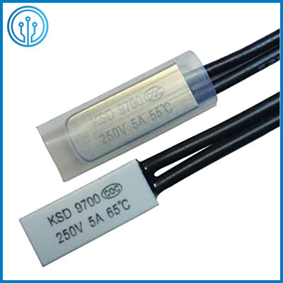 KSD9700 Plastikowy bimetaliczny przełącznik temperatury AC125V Bimetalowa regulacja temperatury termostatu