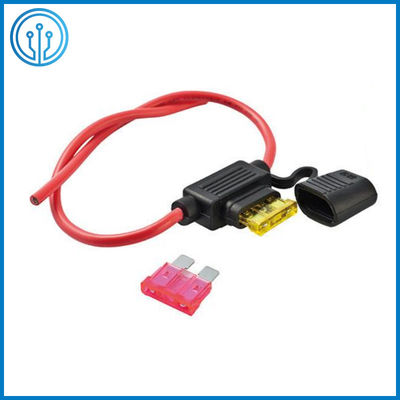 25A 32V 22AWG Kabel do montażu na PCB Uchwyt bezpiecznika Mini Car Micro 2 Inline Blok bezpieczników
